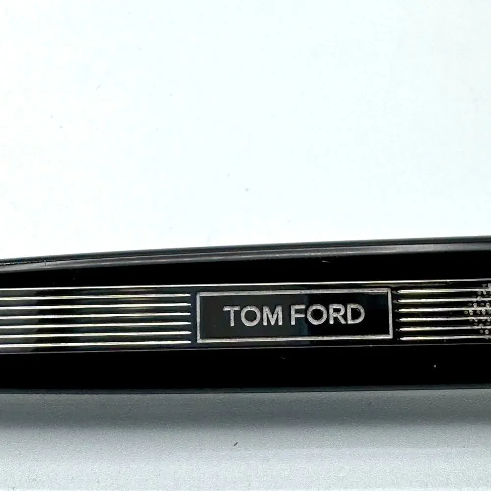 Tom Ford Sunglasses Icon TI0022 01V Black Navigator Frame Blue Lens 53-20-145